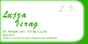 lujza virag business card